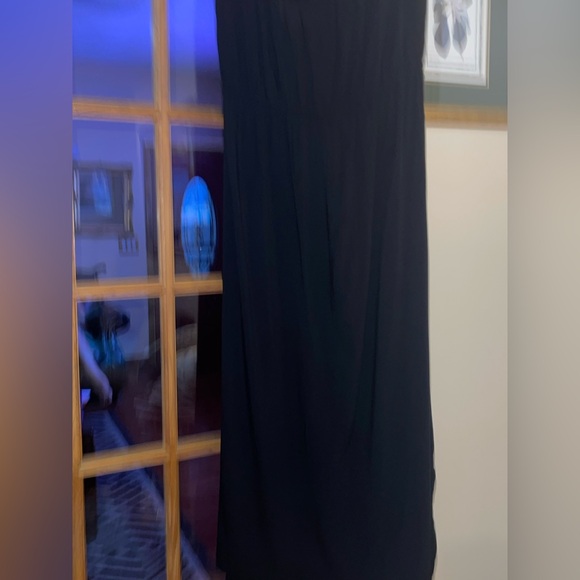 City Chic Summer Nights black strapless dress with tassel 16W NWT lbd autumn - Picture 7 of 8